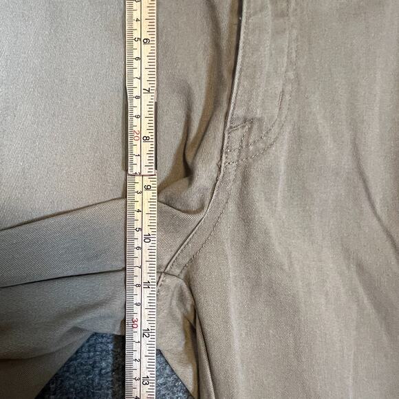 Volcom Pants Mens 30 Beige Chinos Straight Leg Flat Front Casual - Picture 6 of 10